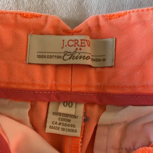 J Crew chino sailboat shorts size 0 - Picture 3 of 3